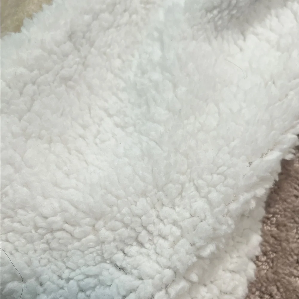 UGG Tan and Cream Pillow sham